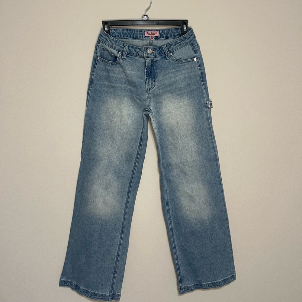 Juicy Couture Blue Flare & Wide Leg Jeans - Picture 2 of 5